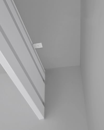 Customizable 4m White Curtain Pelmet Panel - Decorative Valance for Ceiling Mount, Aluminum Alloy Curtain Box, No Tracks Required, Stylish Home Décor Solution