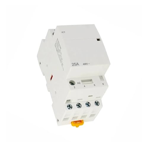Contacteur modulaire 25A 4P pour sécuriser les circuits électriques en 110V sur rail DIN