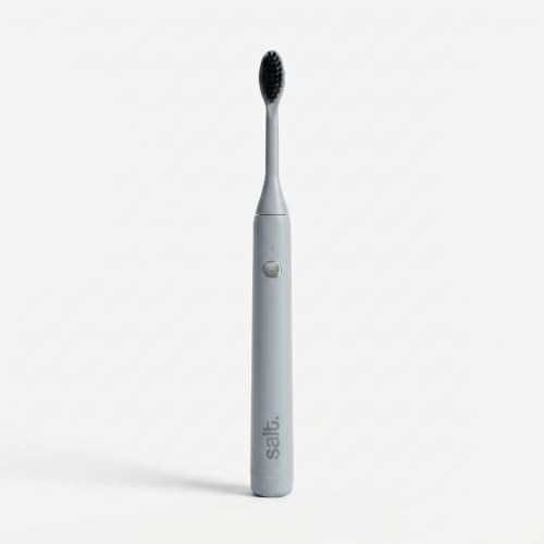 Image of Salt. Oral Care Wand Sonic Electric Toothbrush - Slate Grey | USB Rechargeable | Use with 5W Charger