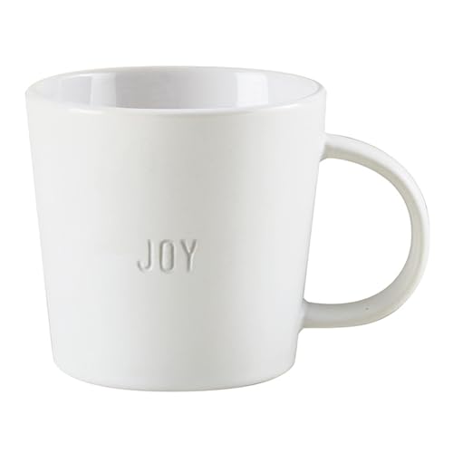 Image of Santa Barbara Design Studio Mugs - White Ceramic Christmas Holiday Mug Matte Finish, 14-Ounce, Joy