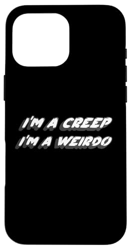 I'm a Creep I'm a Weirdo | 1990�N��̉̋� ���y �X�}�z�P�[�X iPhone 16 Pro Max �p