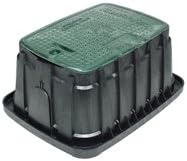 Rain Bird VB Series VBJMBH Jumbo Rectangular Valve Box with Locking Green Lid