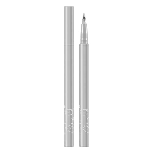 Pen de delineador de ojos impermeable: lápiz de precisión de líquido de doble punta, sello de ojos resistente a las manchas, 5.31x0.87x0.47 pulgadas Liner de maquillaje duradero de largo | Looks