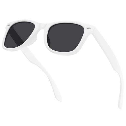 Image of MEETSUN Polarized Sunglasses for Women Men Classic Retro Square Frame Driving Sun Glasses UV Protection