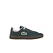 Lacoste Men's Baseshot Sneaker, Dark Green & Dark Gum, 11