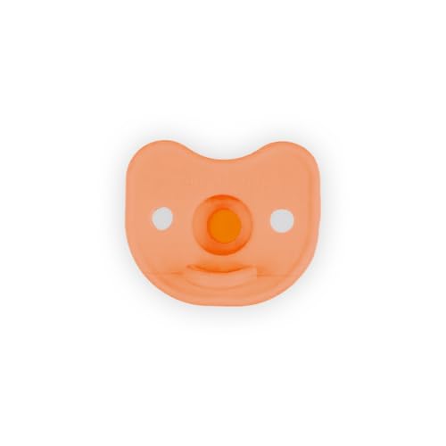 Image of Kids Heroes Baby Pacifiers 0-3 Months, Orthodontic Pacifier Newborn, One-Piece Silicone Pacifier, BPA Free, 2 Pack