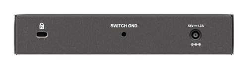 Switch Gigabit D-Link DGS-1008P de 8 puertos con 4 PoE de 60W y carcasa metálica 3