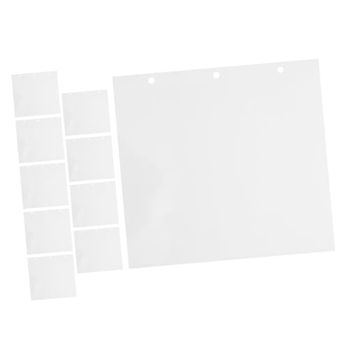 FUNOMOCYA 10 Pezzi Album Fotografico Autoadesivo con Pagine Ricariche per Album e Foto Compatte e Protezione Ottimale per Preziose