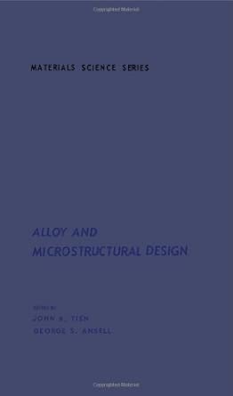 Alloy and Microstructural Design book cover