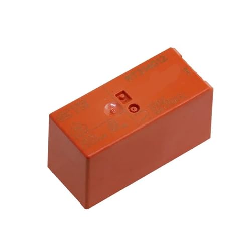 Relé RT314005 TE Schrack de 5V CC para circuitos impresos y PCB de 16A 2