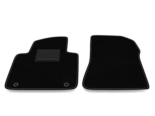 Alfombrillas compatibles con Nissan NV200 2009-2024 sin decoración, kit de alfombrillas para coche personalizadas, juego de alfombras de moqueta, alfombra de coche