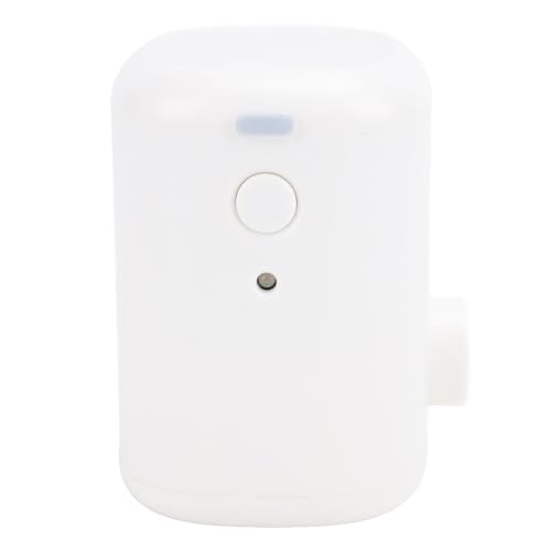 Bomba de Aire Portátil, Bomba Infladora del Inflador 50,000 RPM de Alta Velocidad con Alta Eficiencia 300L por Minuto para la Cama de Cojín de Gas (White)
