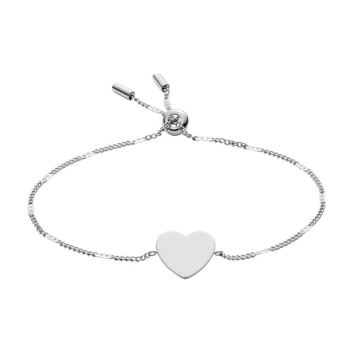 Fossil Pulsera Para Mujer Vintage Iconic, Min. Longitud Interior: 165mm Plata...