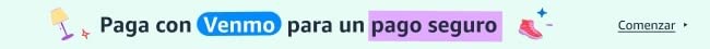 Paga con Venmo para un pago seguro