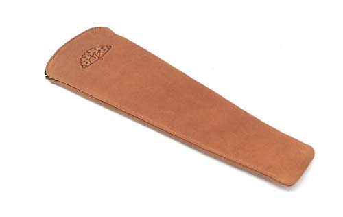  Funda Abanico de Piel | Estuche de Abanico | Protector Abanico | Funda Cuero para Abanico |Porta Abanicos (Color 5)