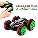 Stunt Car SZJJX 2.4Ghz 4WD RC Car Boat 6CH Remote Control Amphibious Off Road Electric Race Double Sided Car Tank Vehicle 360 Degree Spins and Flips Land & Water