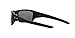 Oakley Men's OO9236 Valve Rectangular Sunglasses, Polished Black/Deep Blue Polarized, 60 mm