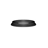 Dixon Valve EZL400-G-FV, EZ Link Fluorosilicone Gasket 4' Size (Pack of 4 pcs)