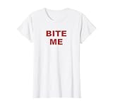 Bite Me Tee Y2K Slogan Women T-Shirt