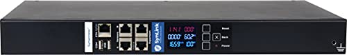 Synaccess SynLink Switched Pro+ Automatic Transfer Switch (ATS) Power Distribution Unit (PDU) 120V/20A (8) Outlets - 1U Horizontal Mount C20 Input - Remote Access with Switched Outlets (NEMA 5-20R)