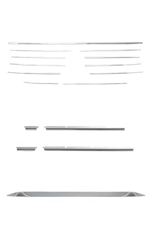 サムライプロデュース スペーシアカスタム MK54S MK94S 対応 フロントグリル & フロントロアグリル & フロントリップ ガーニッシュ 鏡面仕上げ