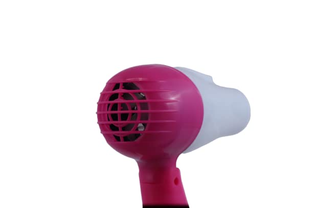 Arzet Nirvani Professional Dryer NV-1290 Hair Dryer With 2 Speed Control For WOMEN and MEN, Electric Foldable Hair Dryer 1000 Watts (Pink and White) - Image 3