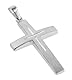 trendor Silber Kreuz mit Kette für Herren 60705-60 60 cm