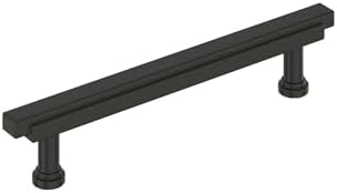 Signature Hardware 954047-5116 Gilderoy 5-1/16 Inch Center to Center Bar Cabinet Pull - Matte Black