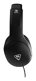 Turtle Beach Airlite Fit Przewodowe słuchawki gamingowe z oficjalną licencją dla Nintendo Switch, Lite, model OLED, czarno-biały