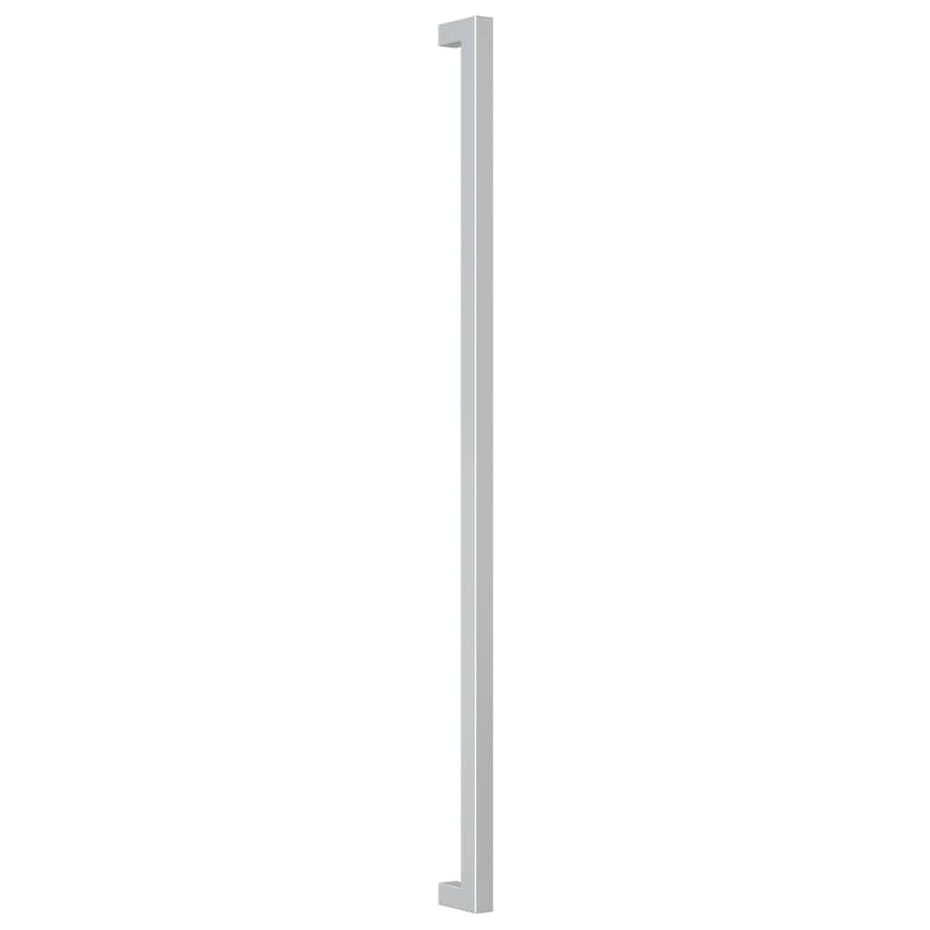 vidaXL Tiradores para Armarios 20 uds, Tiradores de Barra en T, Tiradores de Puerta Cajón, Accesorios para Muebles, Acero Inoxidable Plateado 480 mm