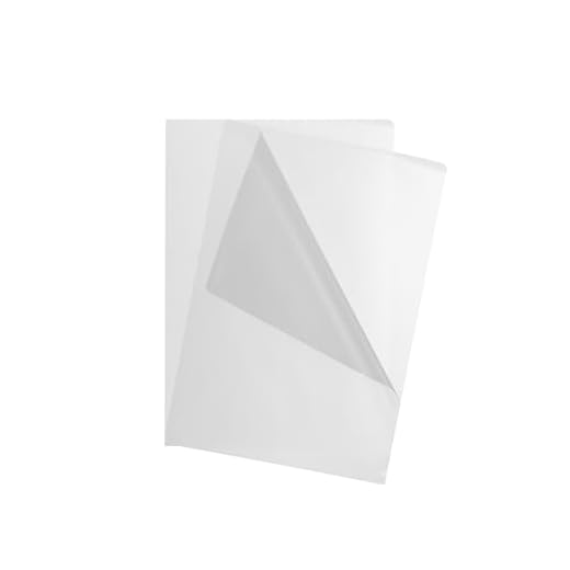 Grafoplás | Caja 100 Dossiers con Uñero | Polipropileno Calidad Básica | Tamaño Folio | Plástico Transparente | Acabado Piel Naranja | Apertura Superior y Lateral | Perfectos para Documentos escolares