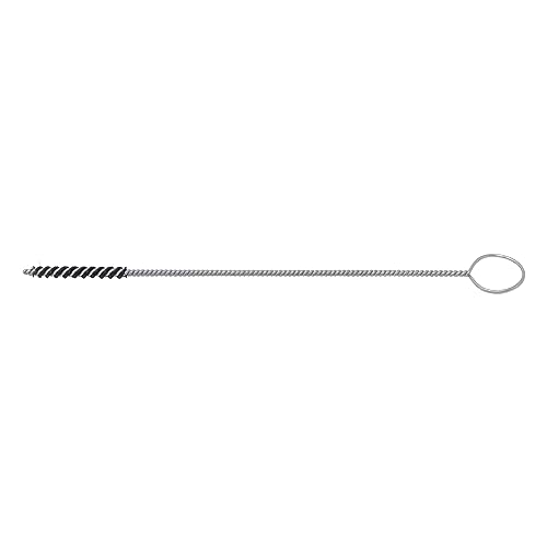 Image of Brush Research 84 Spiral Twist Brush, Nylon 6 /12, Single Stem, 3 /16 inch Diameter, 0.005 inch Wire Diameter, 6-1 /2 inch Shank Length, 8 inch Length, Hand Brush (Pack of 12)
