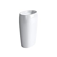 doporro freistehendes Standwaschbecken BTH: 53.5x36x88cm Colossum32 Design-Standwaschbecken aus Gussmarmor Waschtisch Waschplatz