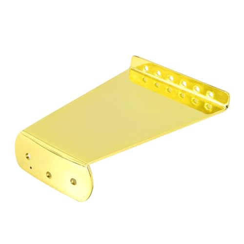 Holibanna 6 Strings String Guitar Tailpiece Replacement for Jazz Electric Guitar Sleek Design Professional Manufacturing Practical Use Enhanced Playing Experience