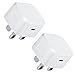 USB C Plug Fast Charger Type C PD 3.0 Charging Adapter USBC Mains Charge Wall Plug UK Compatible with iPhone 17 Air Pro Max 16 15 14 13 12 11 Pro Max Plus X XS XR 8 7 6,SE 2020, i Pad, i Phone,2-Pack