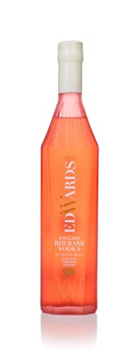 Edwards 1902 English Rhubarb Vodka 70cl | Flavoured Vodka Made Using Locally Grown Yorkshire Rhubarb Vodka & Award-Winning Premium English Potato Vodka (ABV 40% Alcohol)