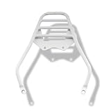 Portaequipajes Portaequipajes Trasero para 390 para Adventure 2021-2024 Superior Baúl Soporte para Maletas Tabla Transporte Motocicleta Soporte(A-White)