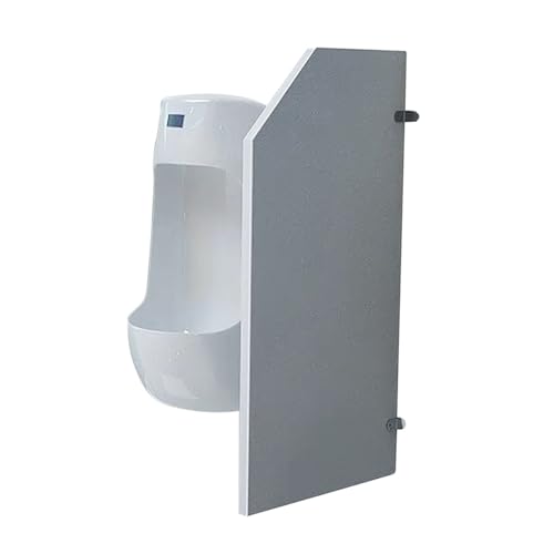 Mampara divisoria para urinario de pared para evitar salpicaduras e incomodidad 2