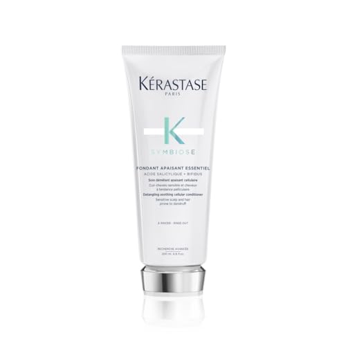 Kérastase, Symbiose, Balsamo Districante Antiforfora, Per Cuoio Capelluto Sensibile con Tendenza alla Forfora, Senza Solfati e Siliconi, Fondant Apaisant Essentiel, 200 ml