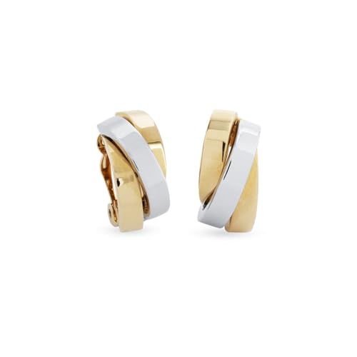 Pendientes Duo con chapado en oro de Vidal & Vidal