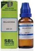 Sri Lakshmi Homeo Stores SBL Belladonna 200 CH 30ml (pack of 2)