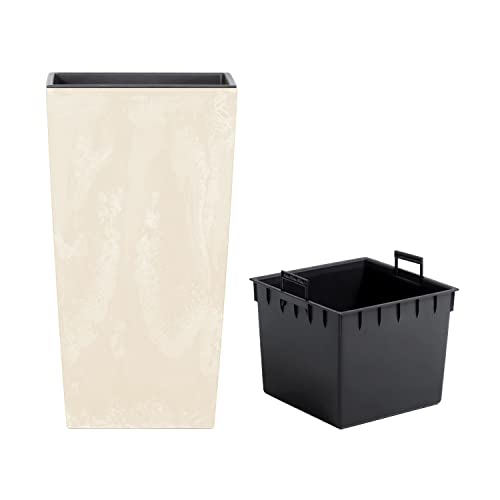 Prosperplast Urbi Square Beton Effect Blumentopf in Betonoptik Pflanzkübel...