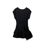 vestido combinado zara Fit: Regular Vestido corto combinado