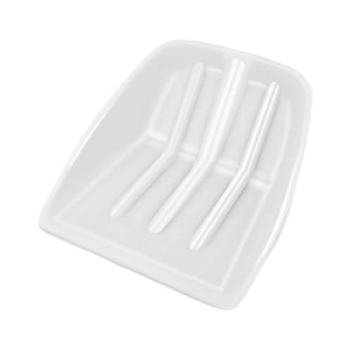Snow Removal Head Replace, Snow Cleaner,Winter Car Accessory, Multipurpose Remover Removal Removal Tool for Feed Grain, White
