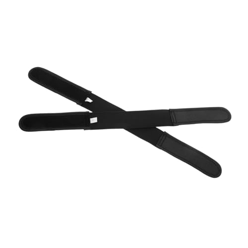 1 Pair Invisible Elastic No Buckle Belt for Men and Women Waistband Hook and Loop Fastener Comfortable Accessory for Jeans and Everyday Wear Fashionable Elastic Design