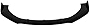 ROADFAR Universal PP Front Bumper Lip Body Kit Spoiler