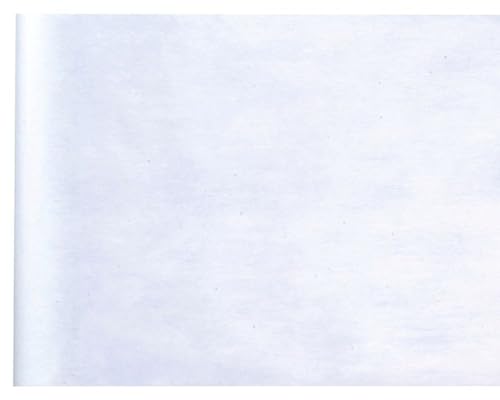 SANTEX 5696-1-30, Chemin de table en intissé 25 METRES, Blanc