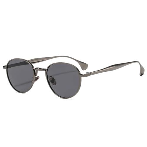 Lunettes de soleil rondes rétro tendance verres dégradés hommes femmes