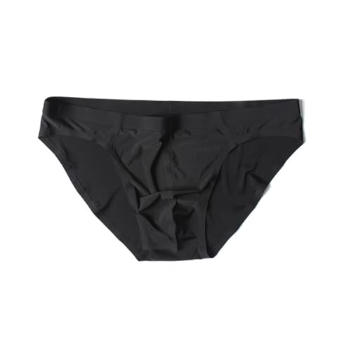 GAOGAO Ice Silk Men Seamless Briefs Super Thin And Breathable Dry Fast Travel And Sport Underwear