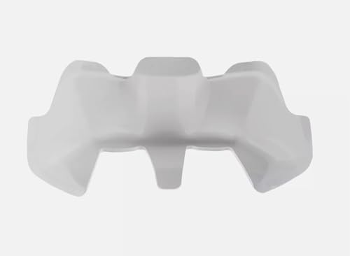 EvoParts Spoiler posteriore compatibile casco moto Arai Rx7-V Vz-Ram (2024) (Bianco lucido)